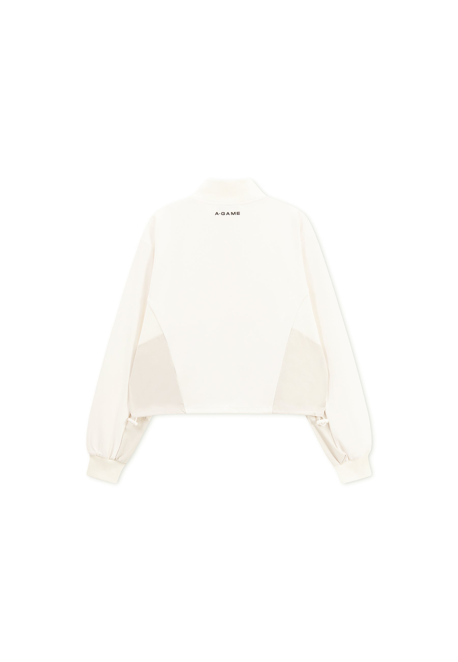 Women's Oversized Track Jacket - Ecru