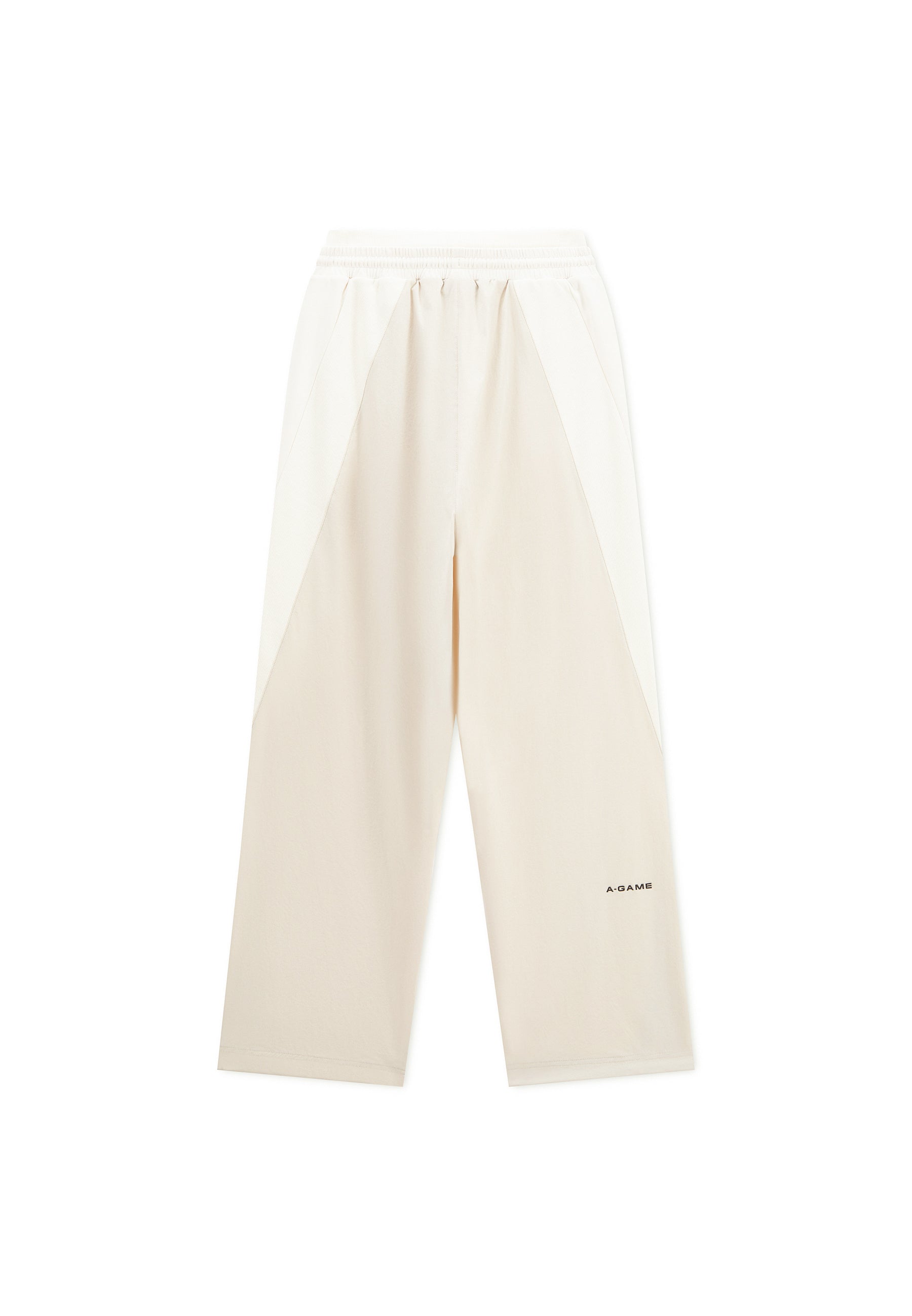 Women's Oversized Track Pants - Ecru