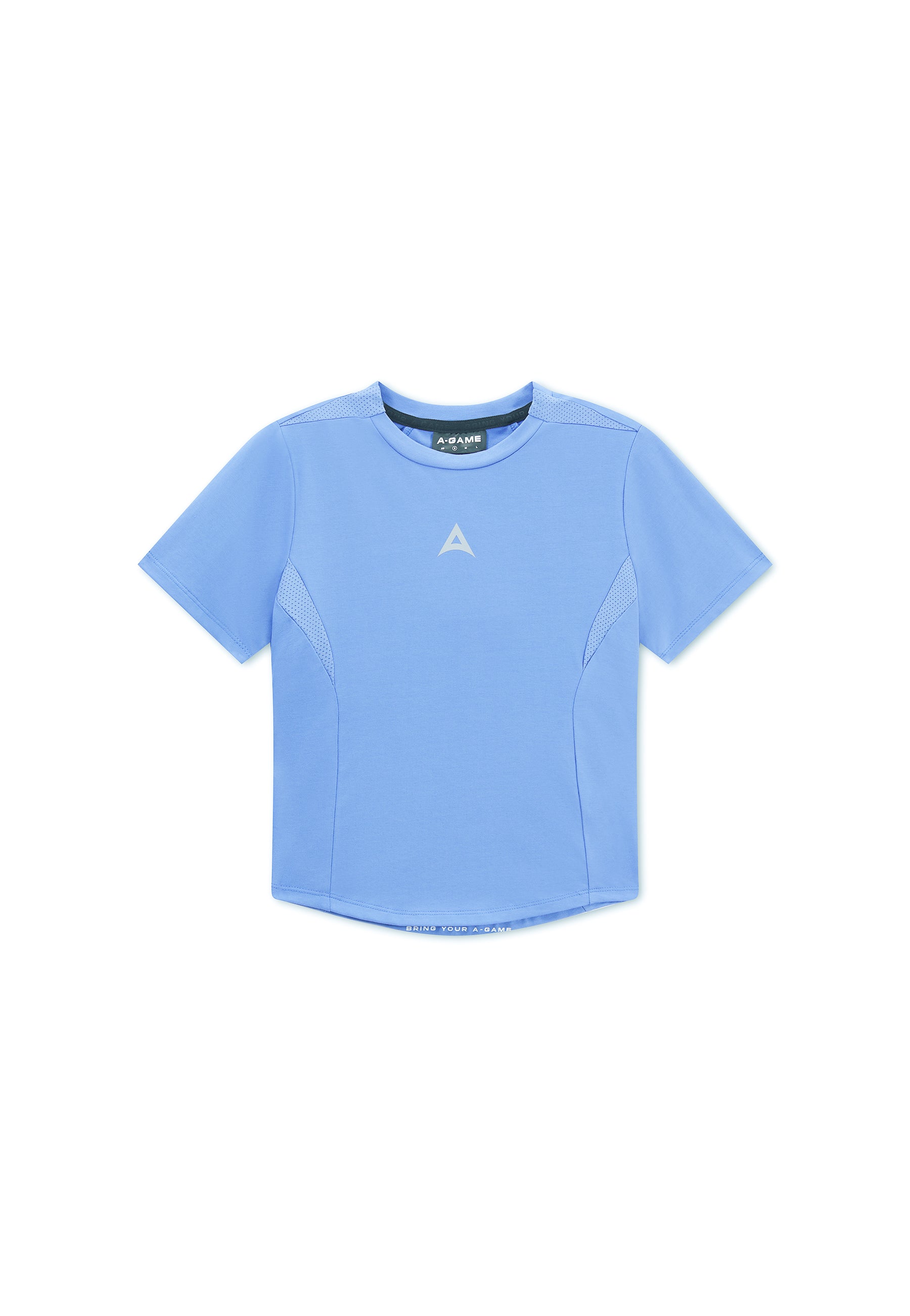 WOMENS LIFEWEAR FITTED T-SHIRT - CORNFLOWER