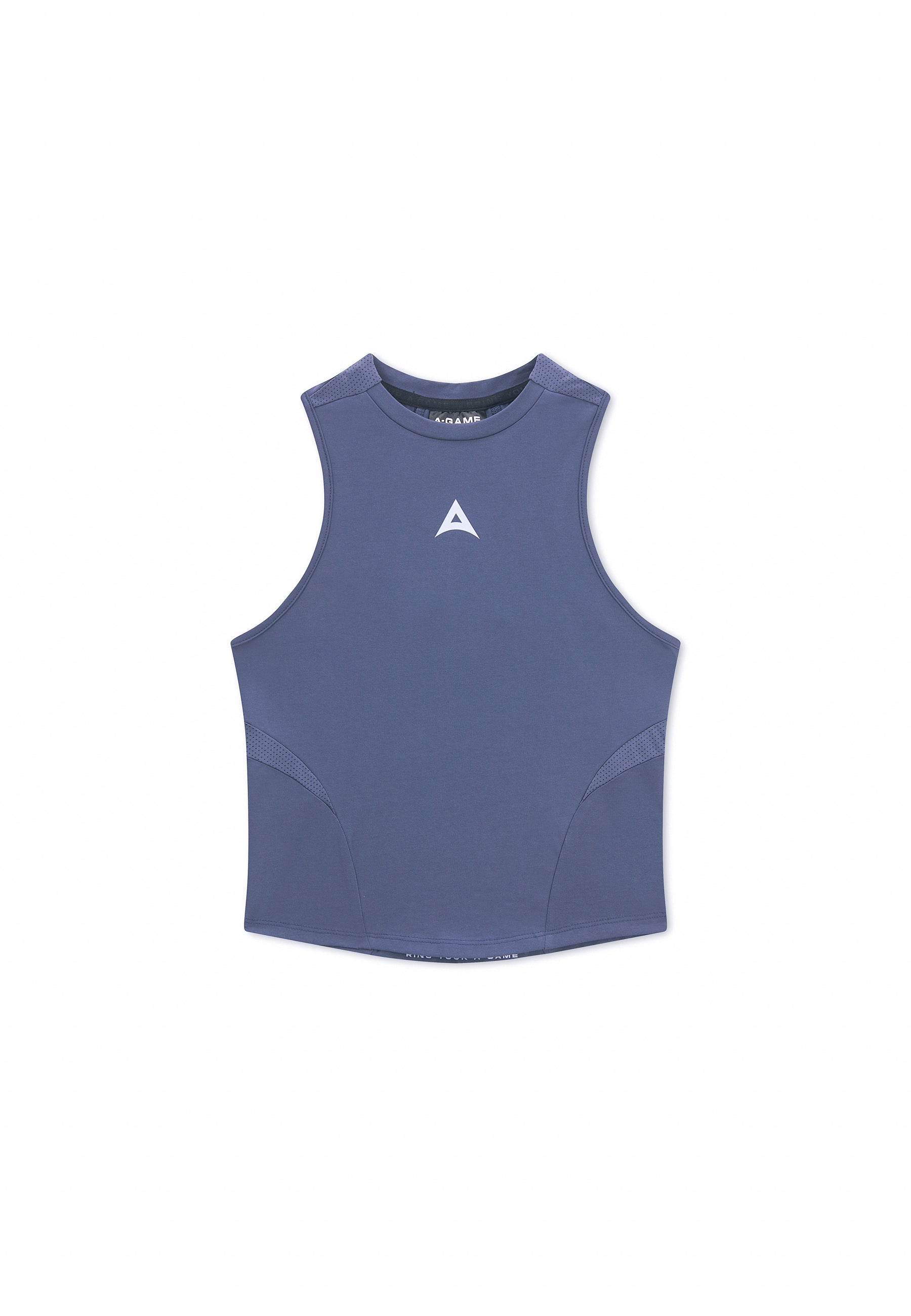 WOMENS LIFEWEAR FITTED HIGH NECK VEST - GREY