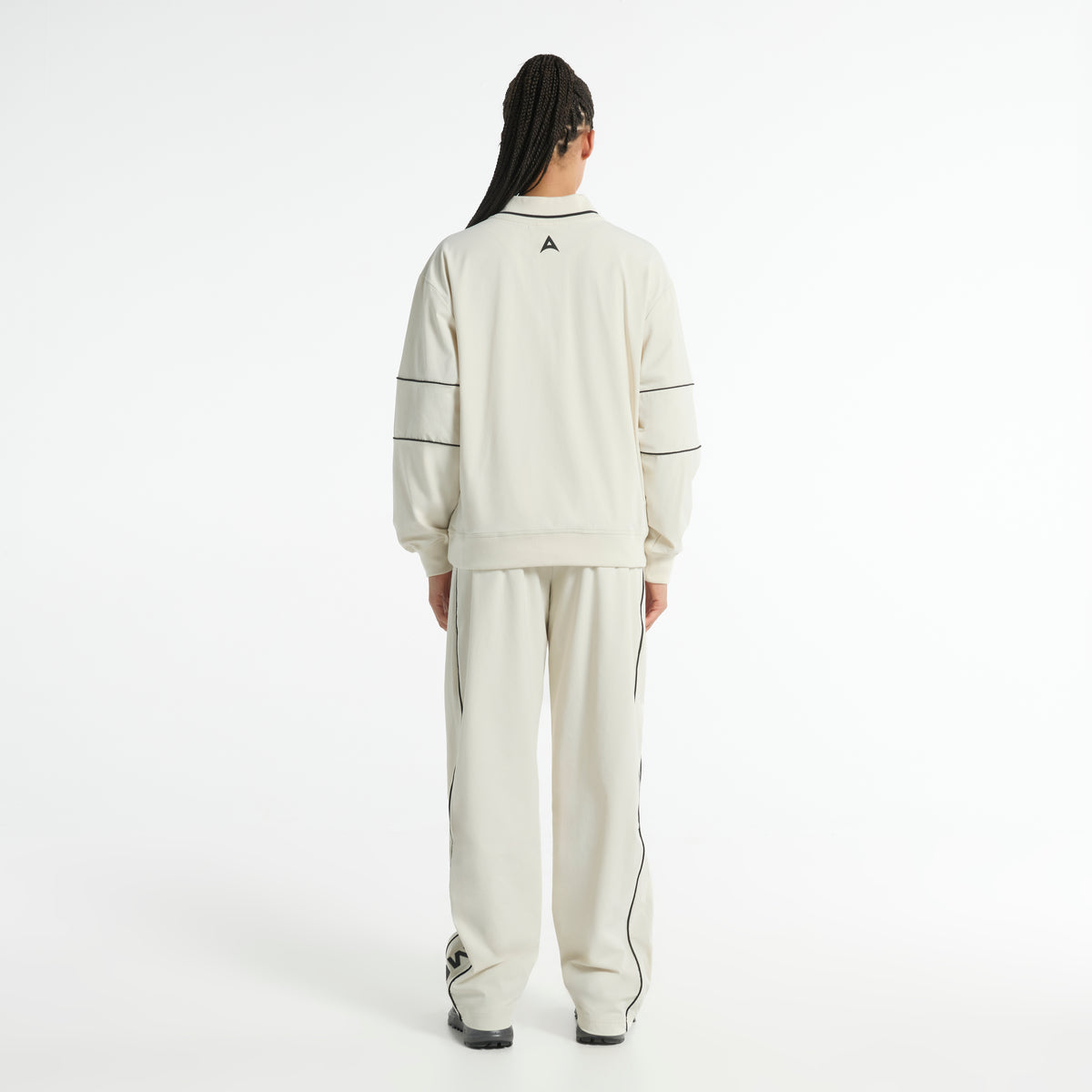 Women's Woven Pullover - Ecru