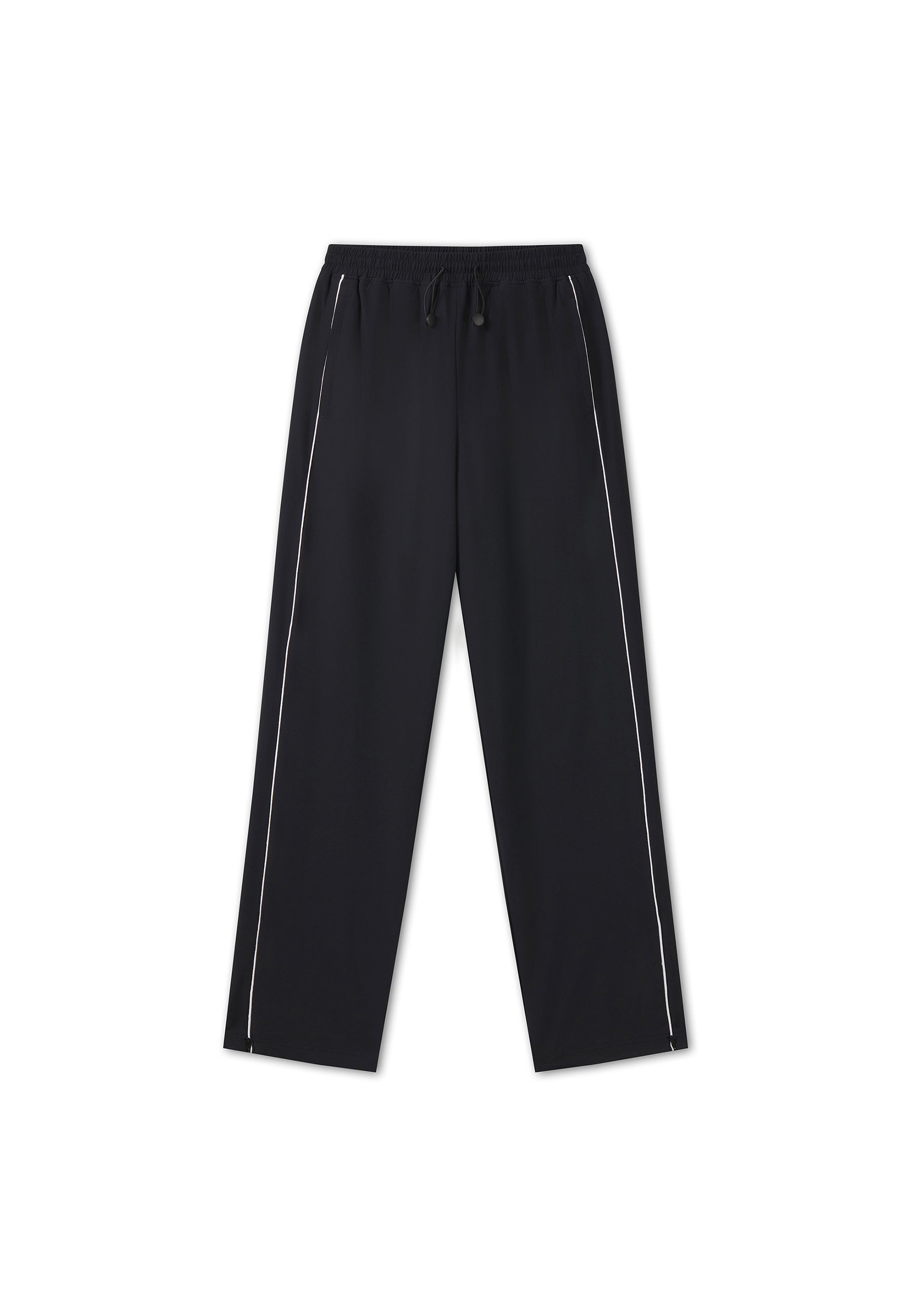WOMENS LIFEWEAR WOVEN JOGGERS - BLACK
