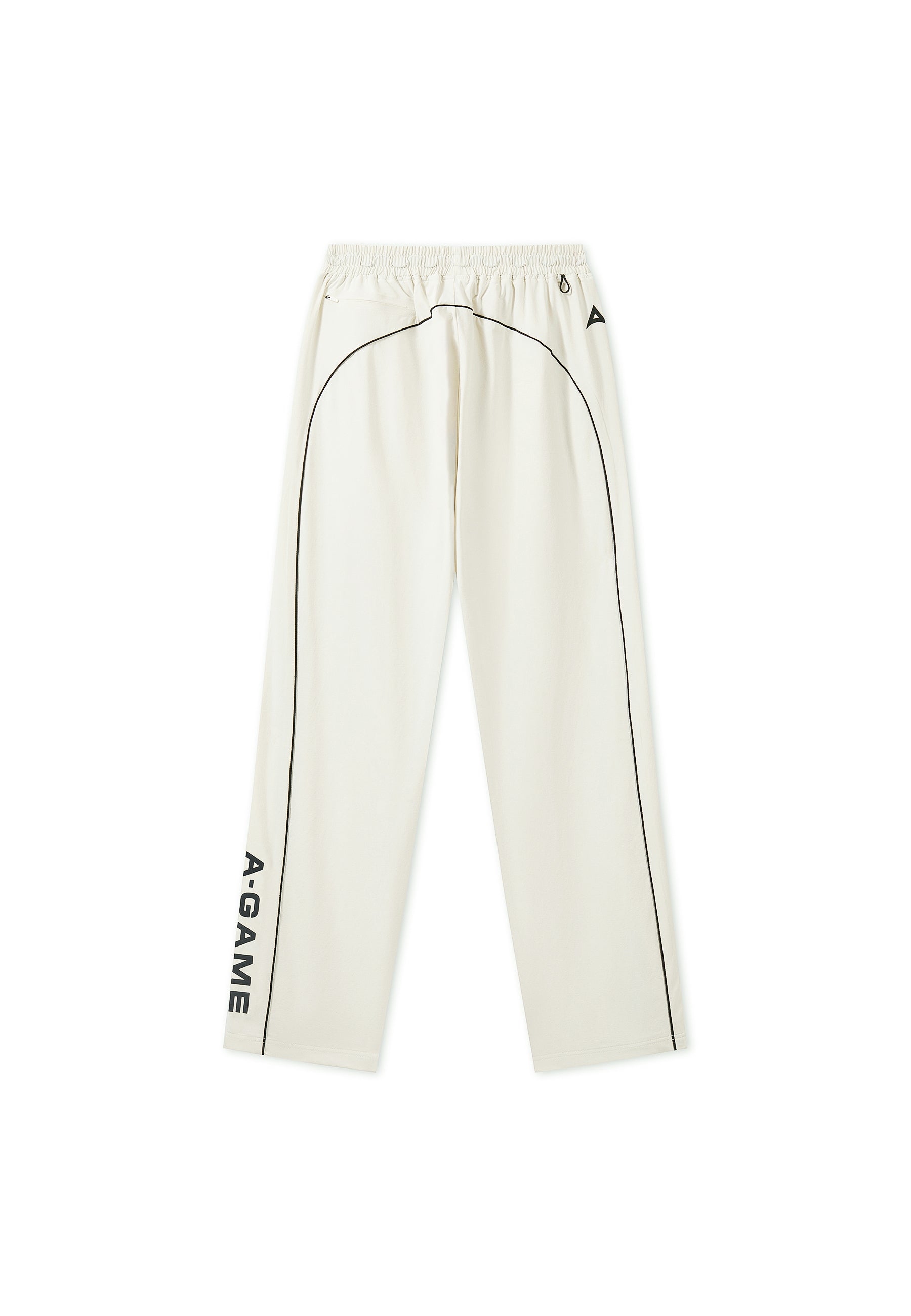 WOMENS LIFEWEAR WOVEN JOGGERS - ECRU
