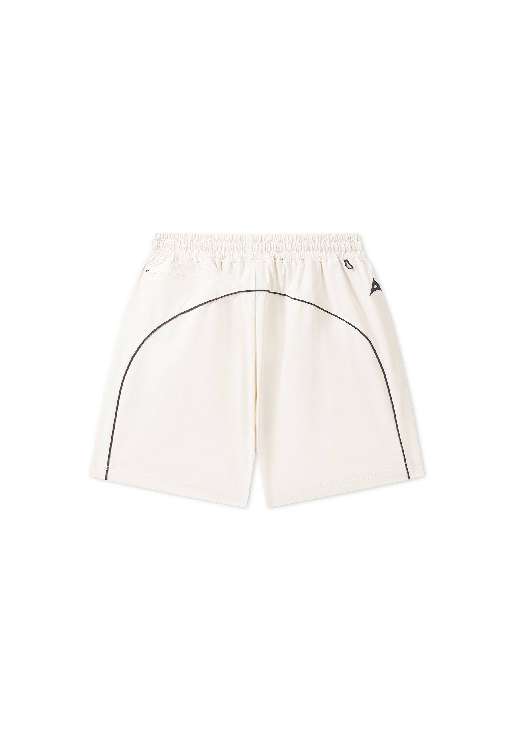 WOMENS LIFEWEAR WOVEN SHORTS - ECRU
