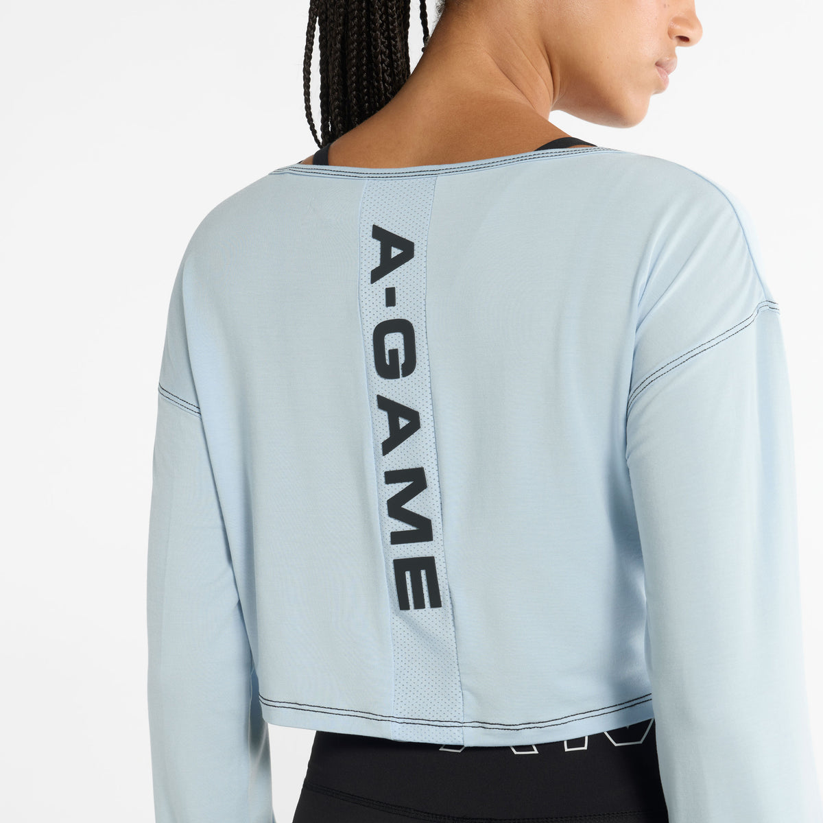 Women's Wide Sleeve Sweater - Pale Blue