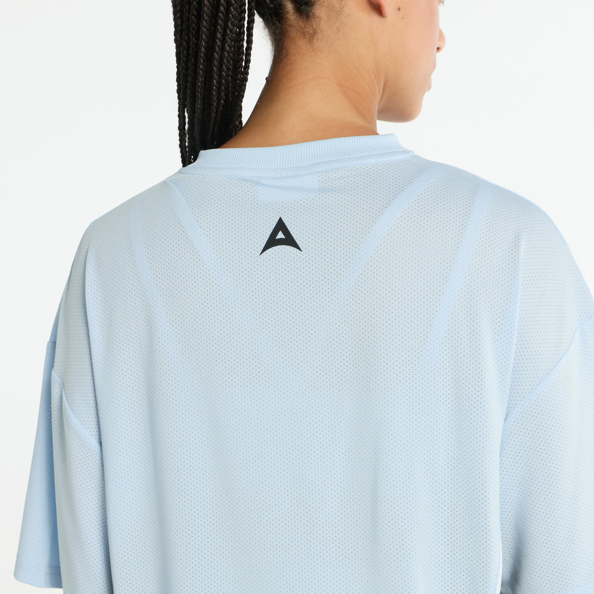 Women's Football T-Shirt - Pale Blue