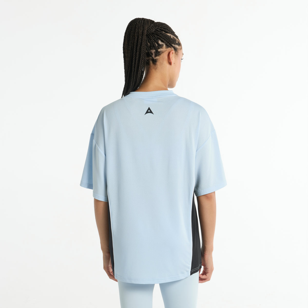 Women's Football T-Shirt - Pale Blue