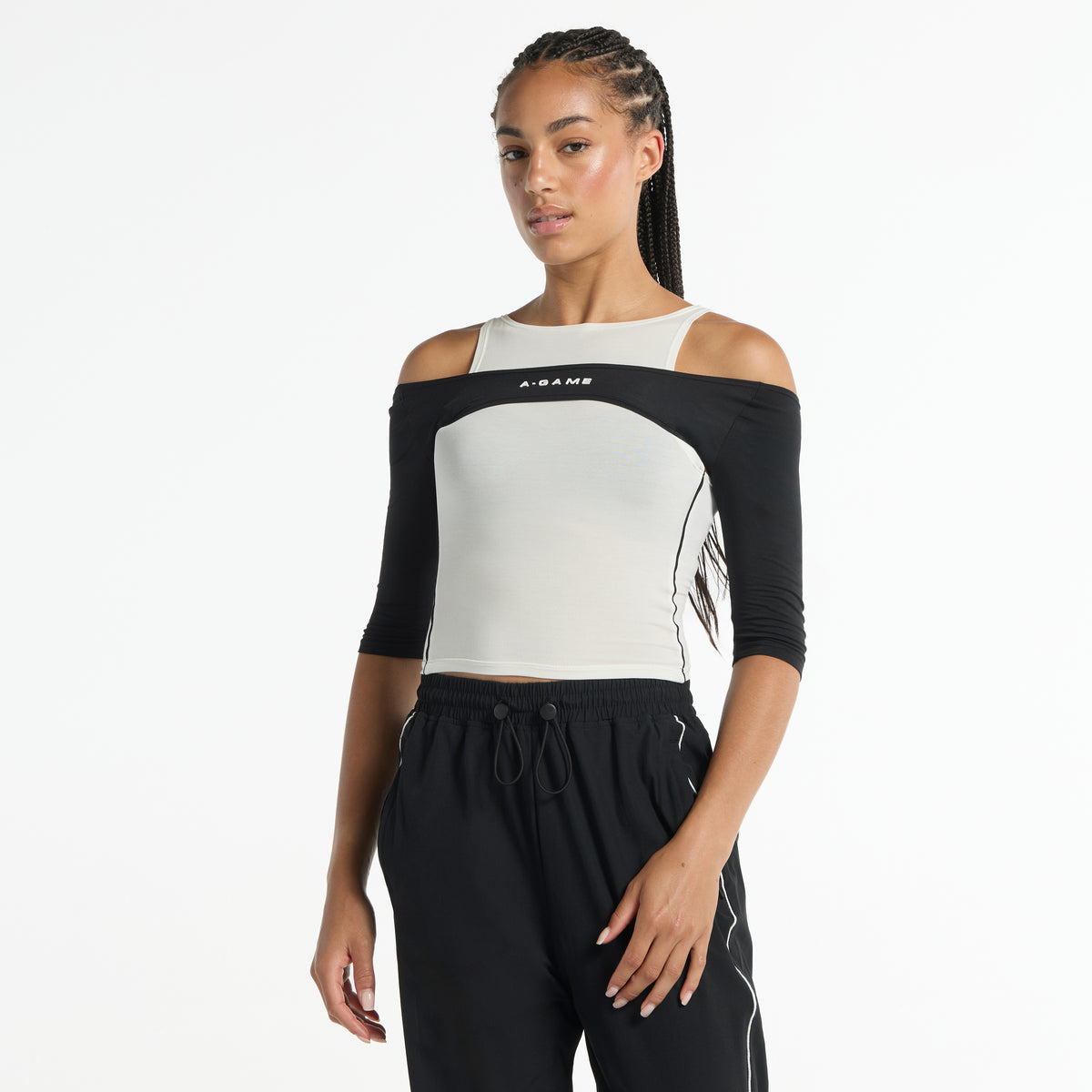Women's Layered Tank - Ecru