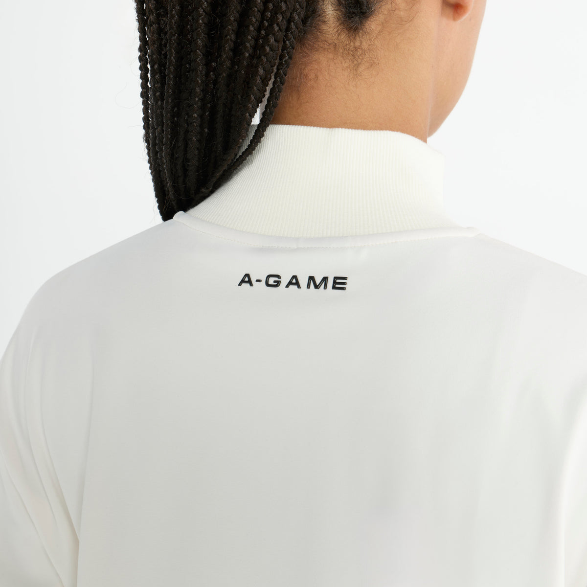 Women's Oversized Track Jacket - Ecru