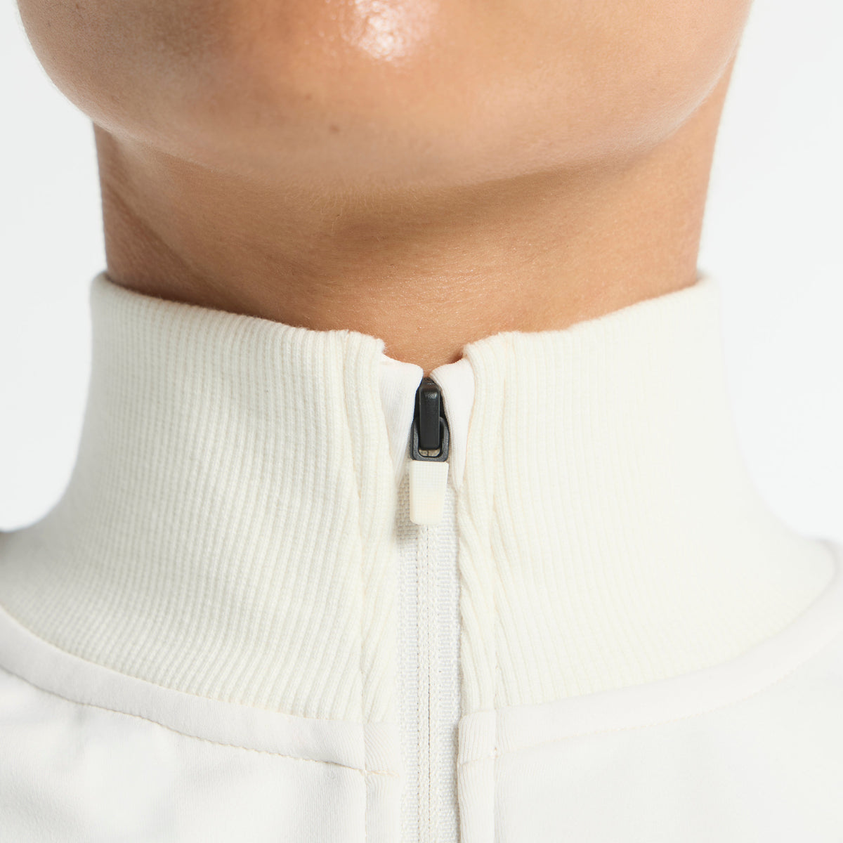 Women's Oversized Track Jacket - Ecru