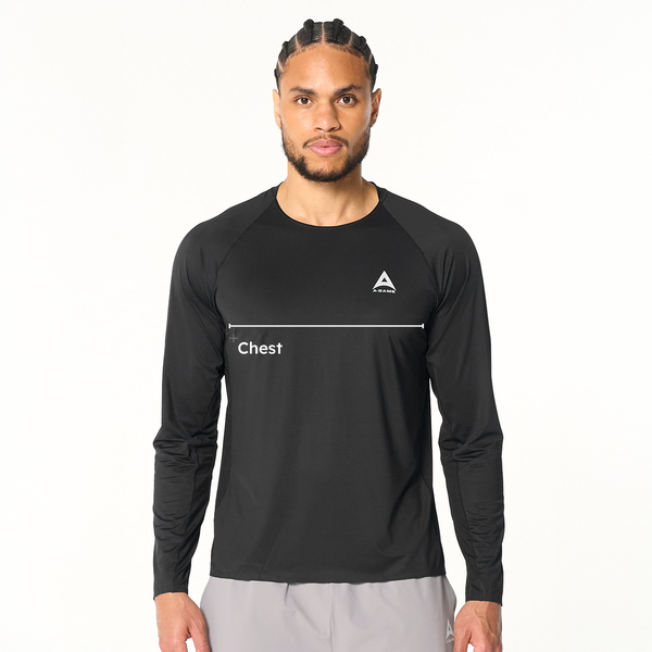 Measurement guide for Male Tops