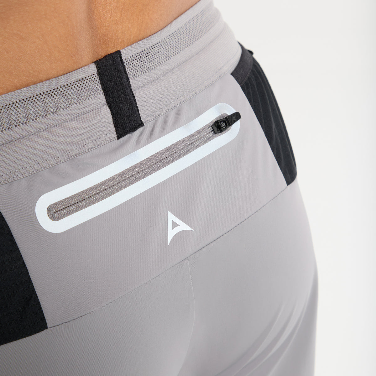 Men's Cuffed Training Pants - Grey / Black
