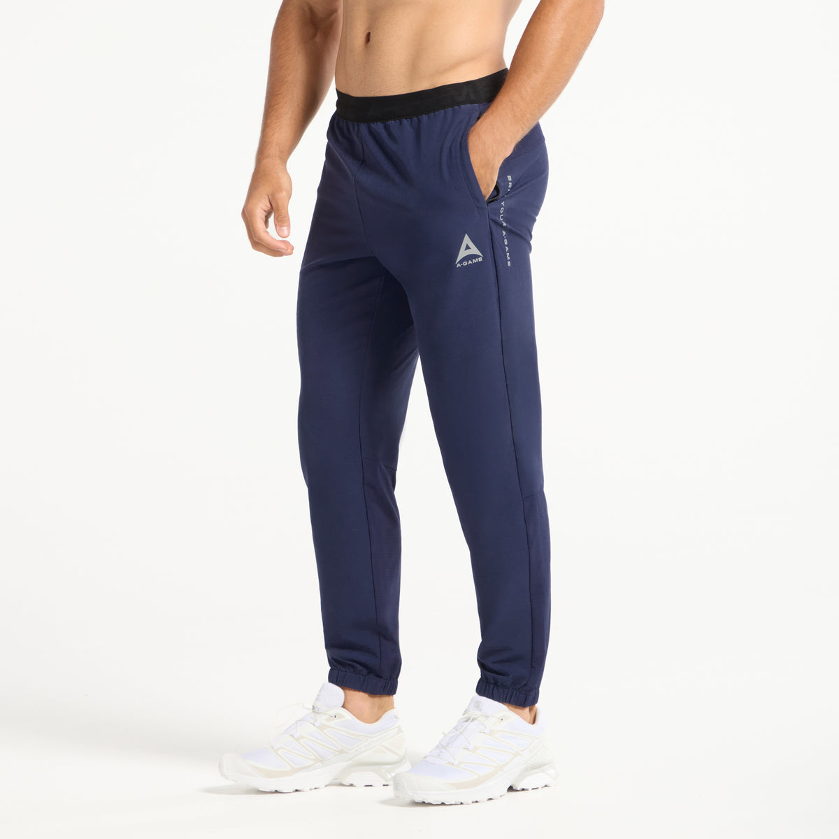 Men's Cuffed Training Pants - Navy