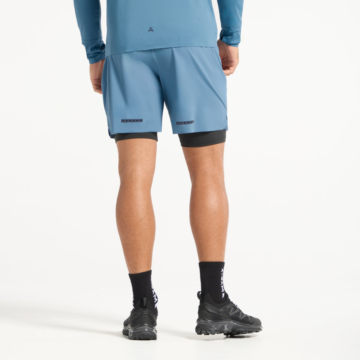 Men's 2-in-1 Shorts - Ocean Blue