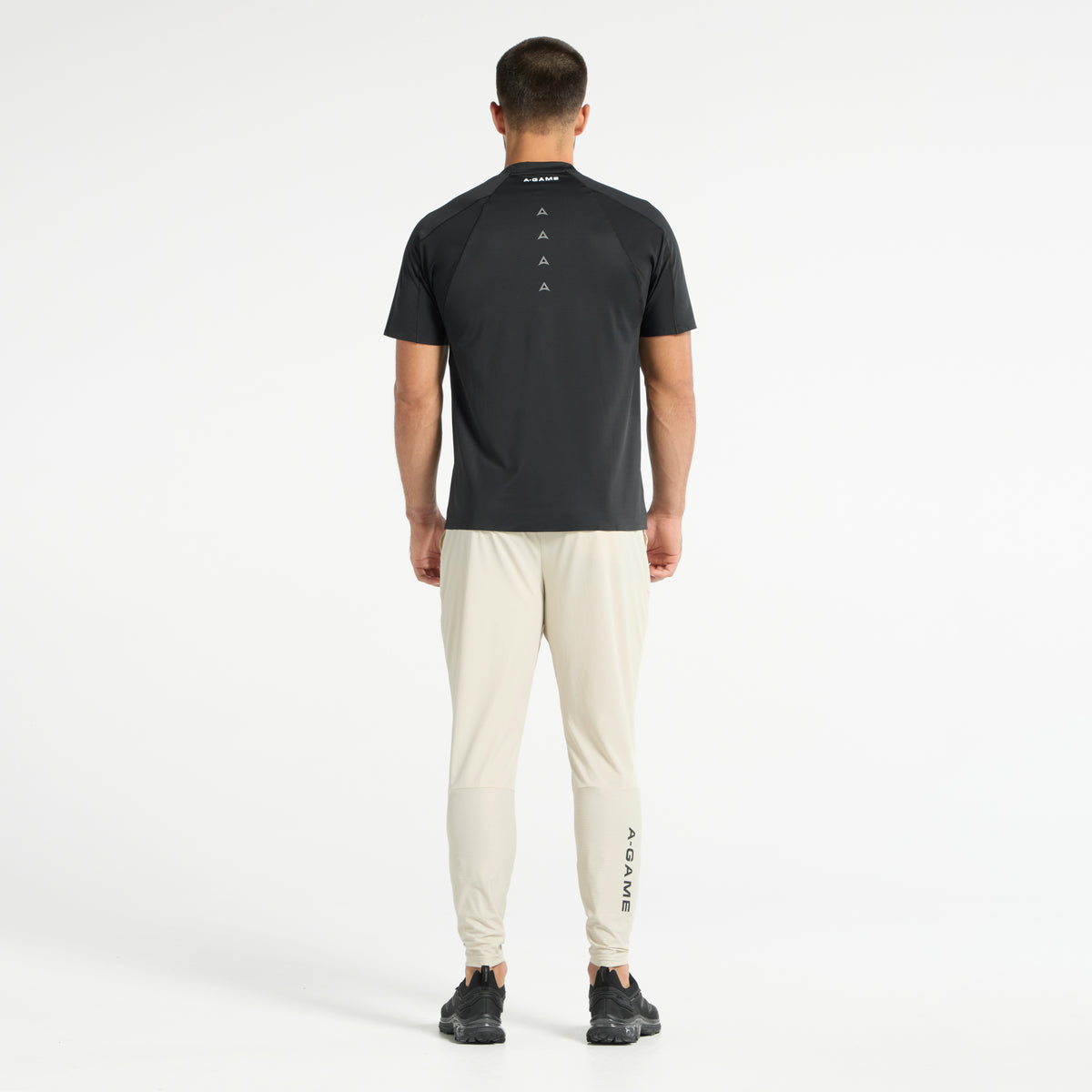 Men's Panel Performance T-Shirt - Black