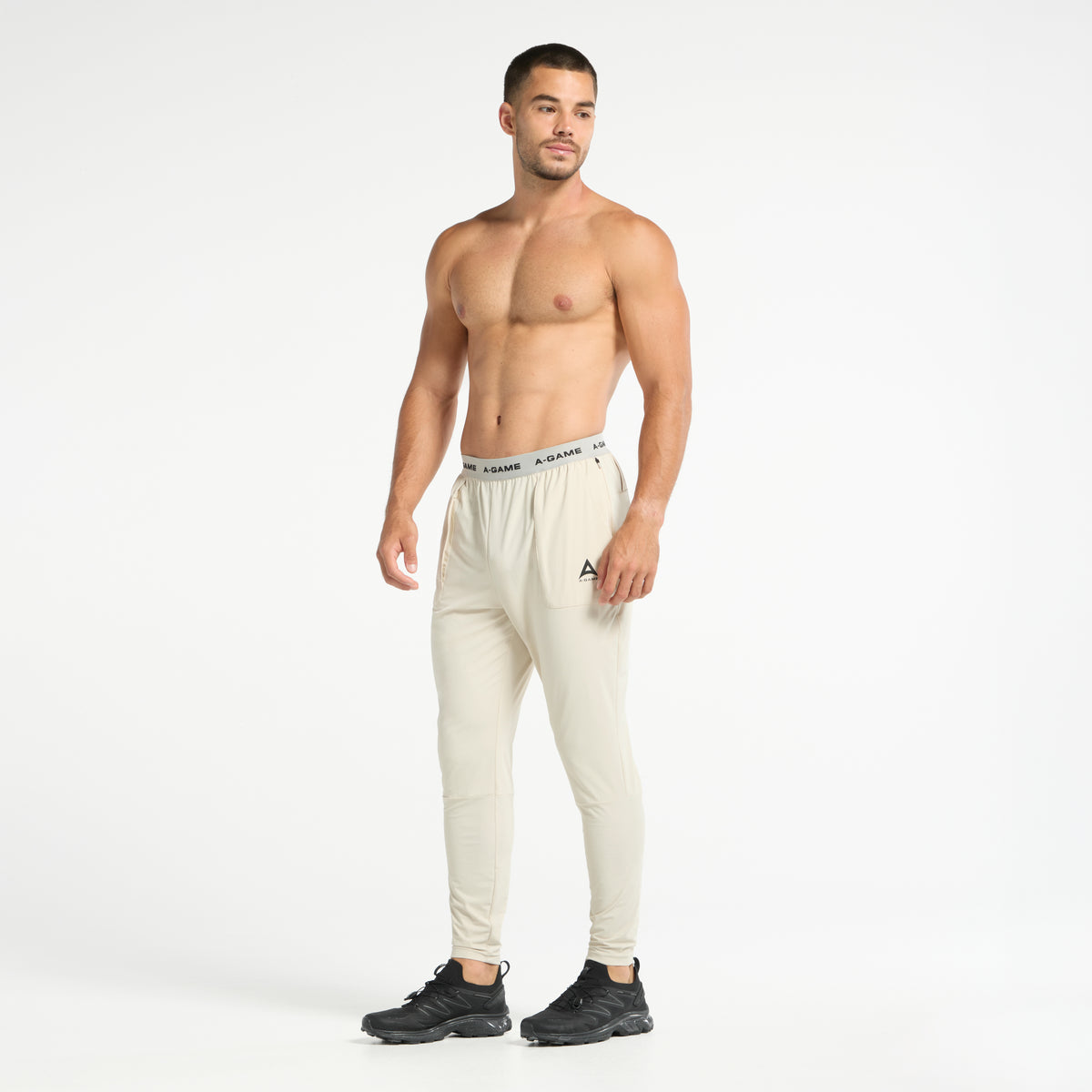 Men's Lightweight Training Pants - Beige