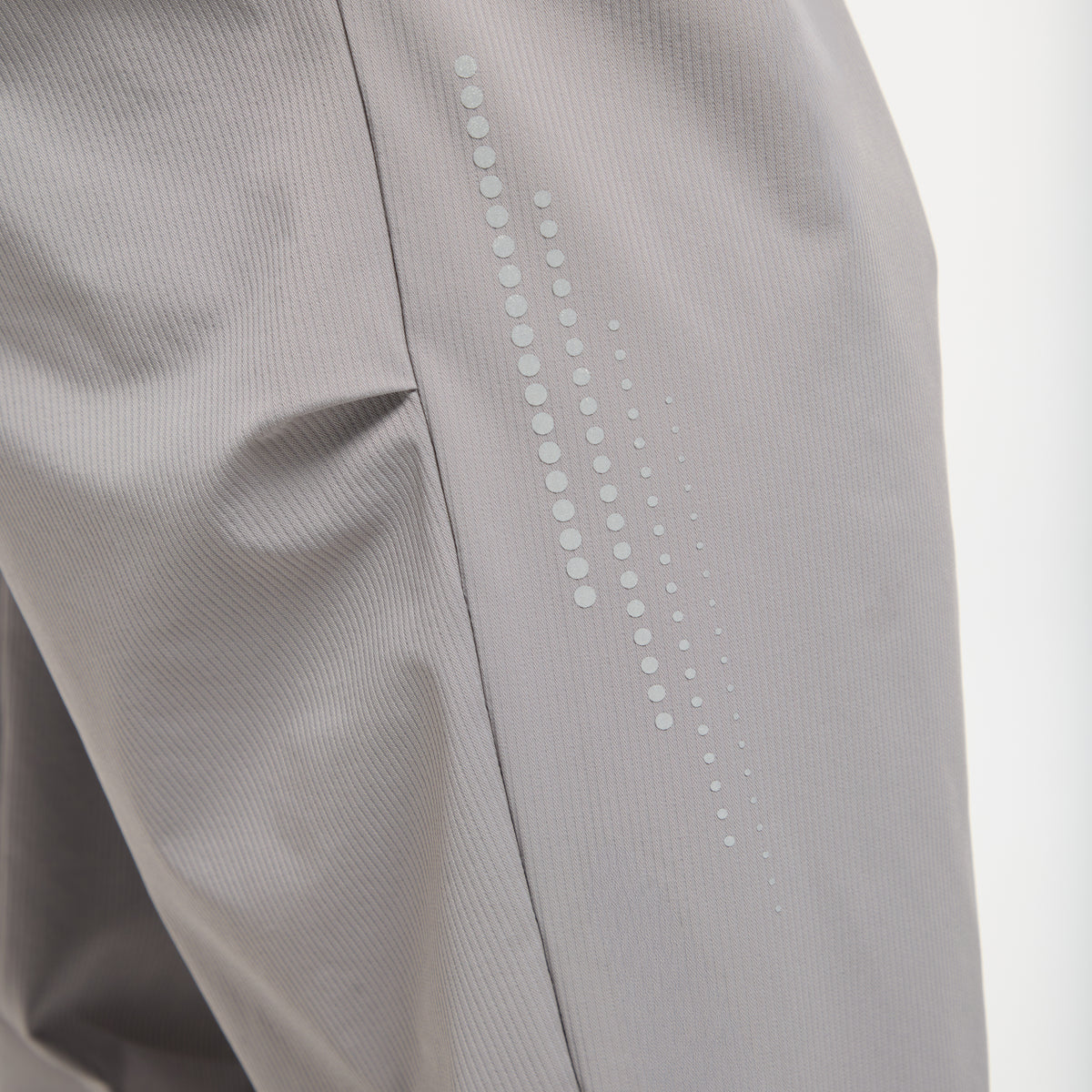 Men's Cargo Zip Pants - Grey / Black