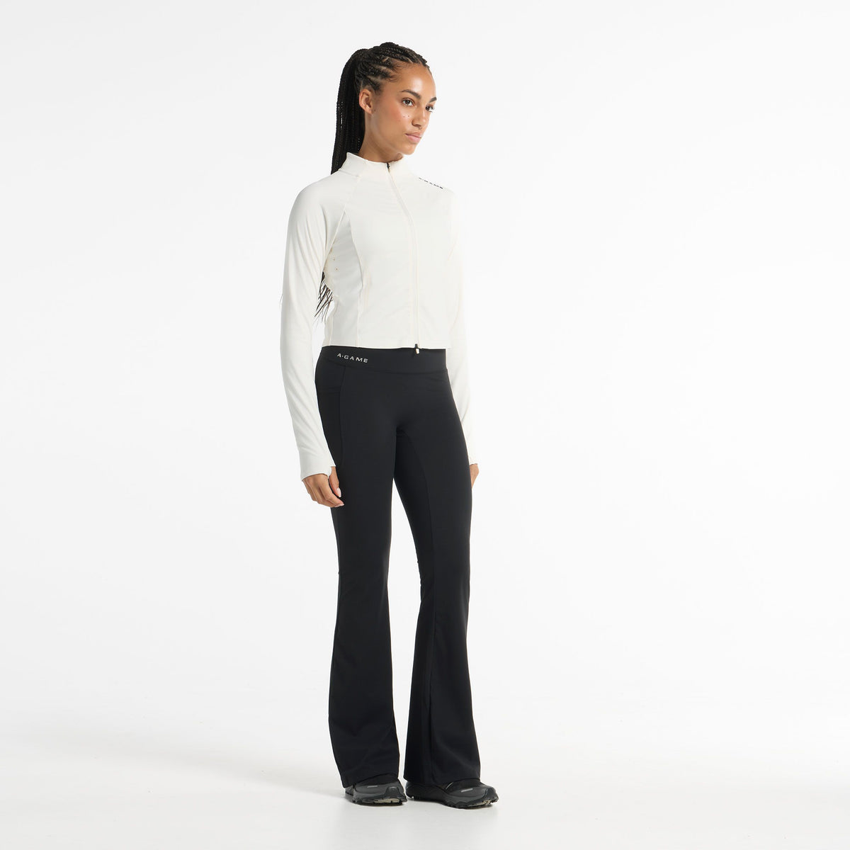 Women's Zip Through - Ecru