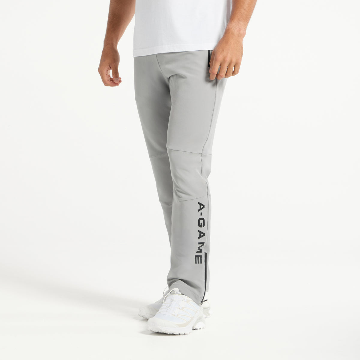 Men's Zip Training Pants - Steel Grey