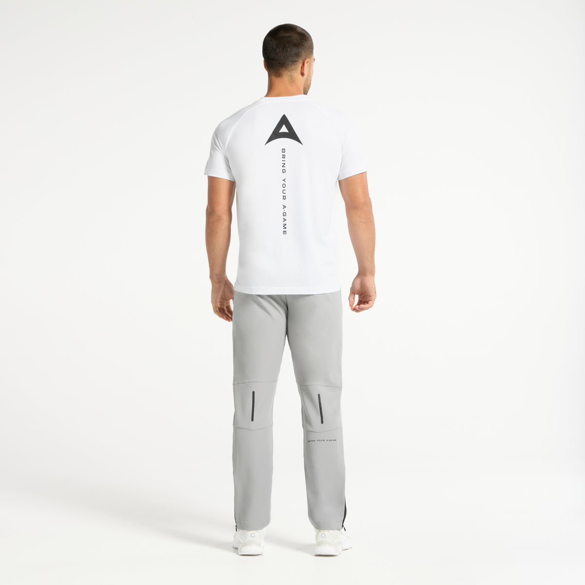 Men's Zip Training Pants - Steel Grey