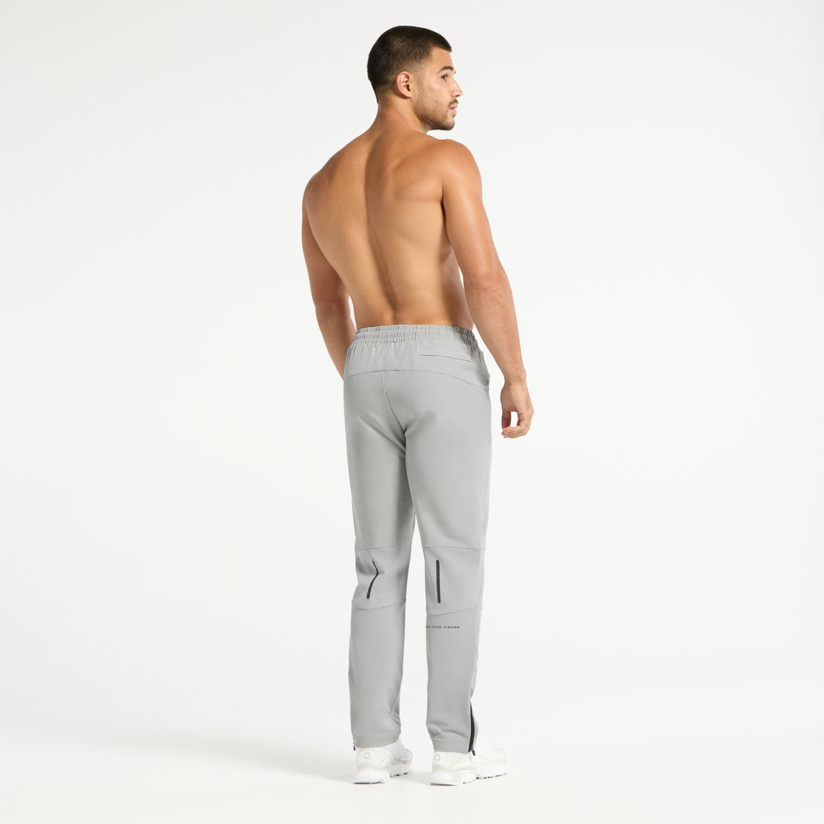 Men's Zip Training Pants - Steel Grey