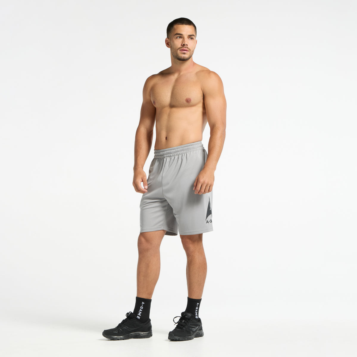 Men's Basketball Shorts - Steel Grey