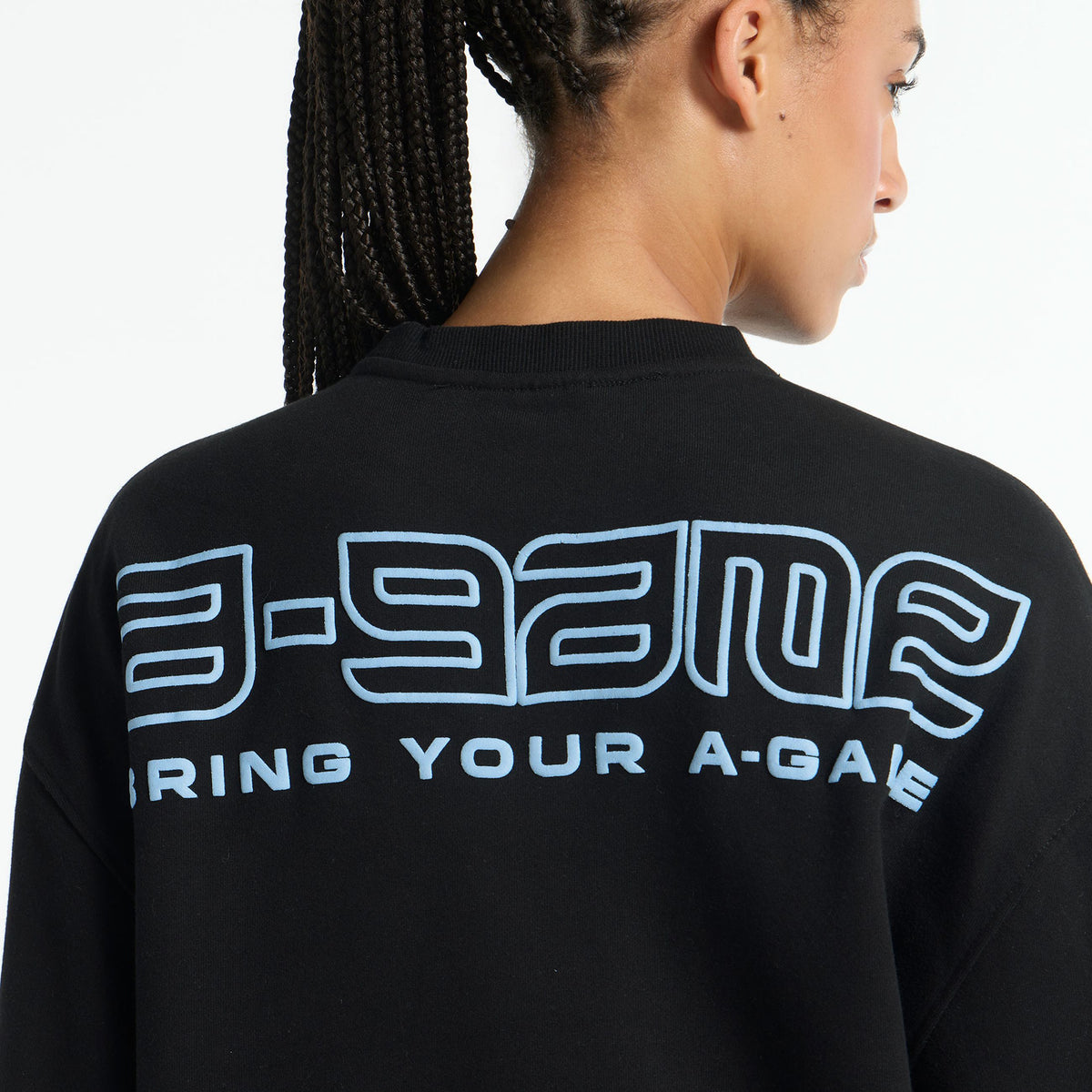Women's Graphic Sweatshirt - Black
