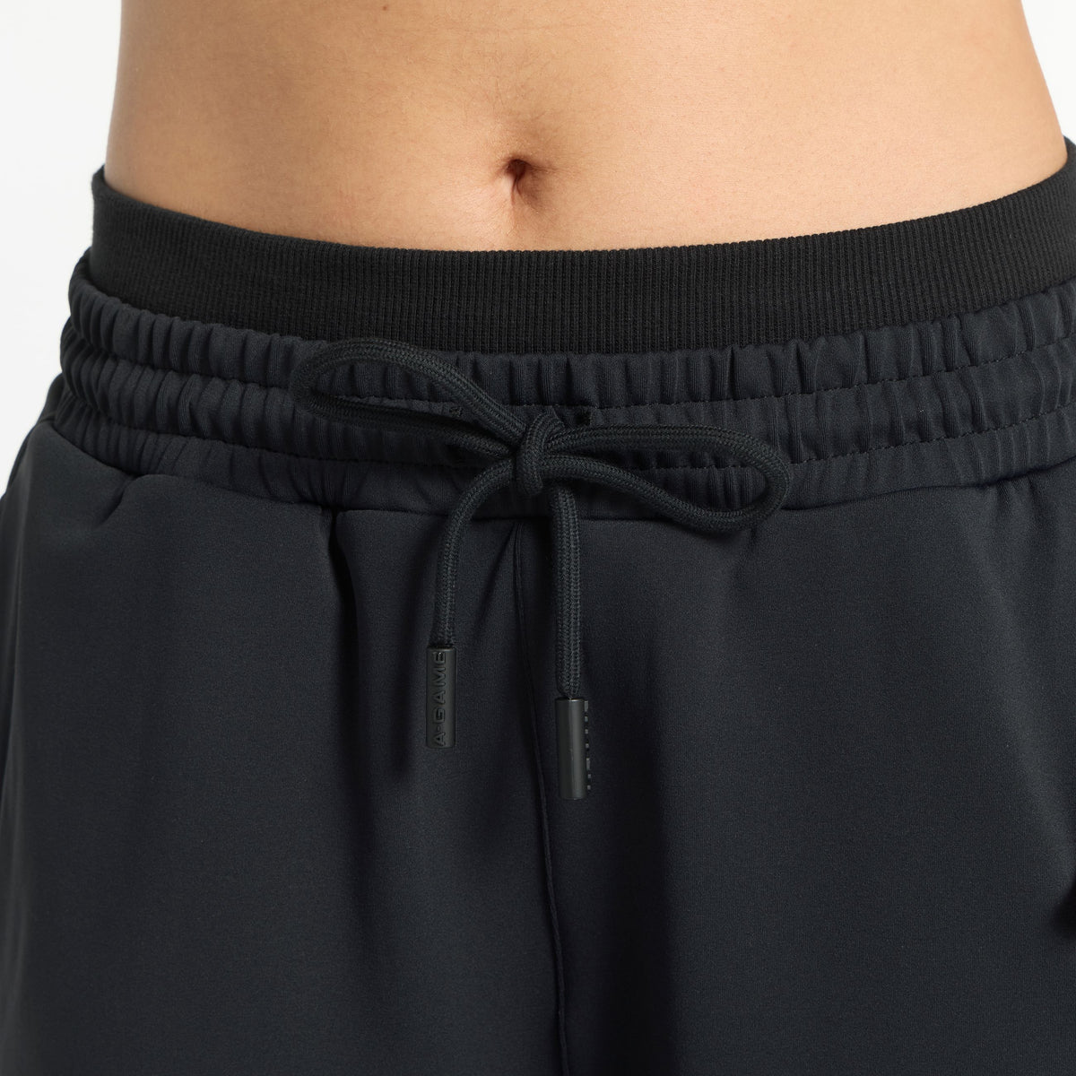 Women's Oversized Track Pants - Black