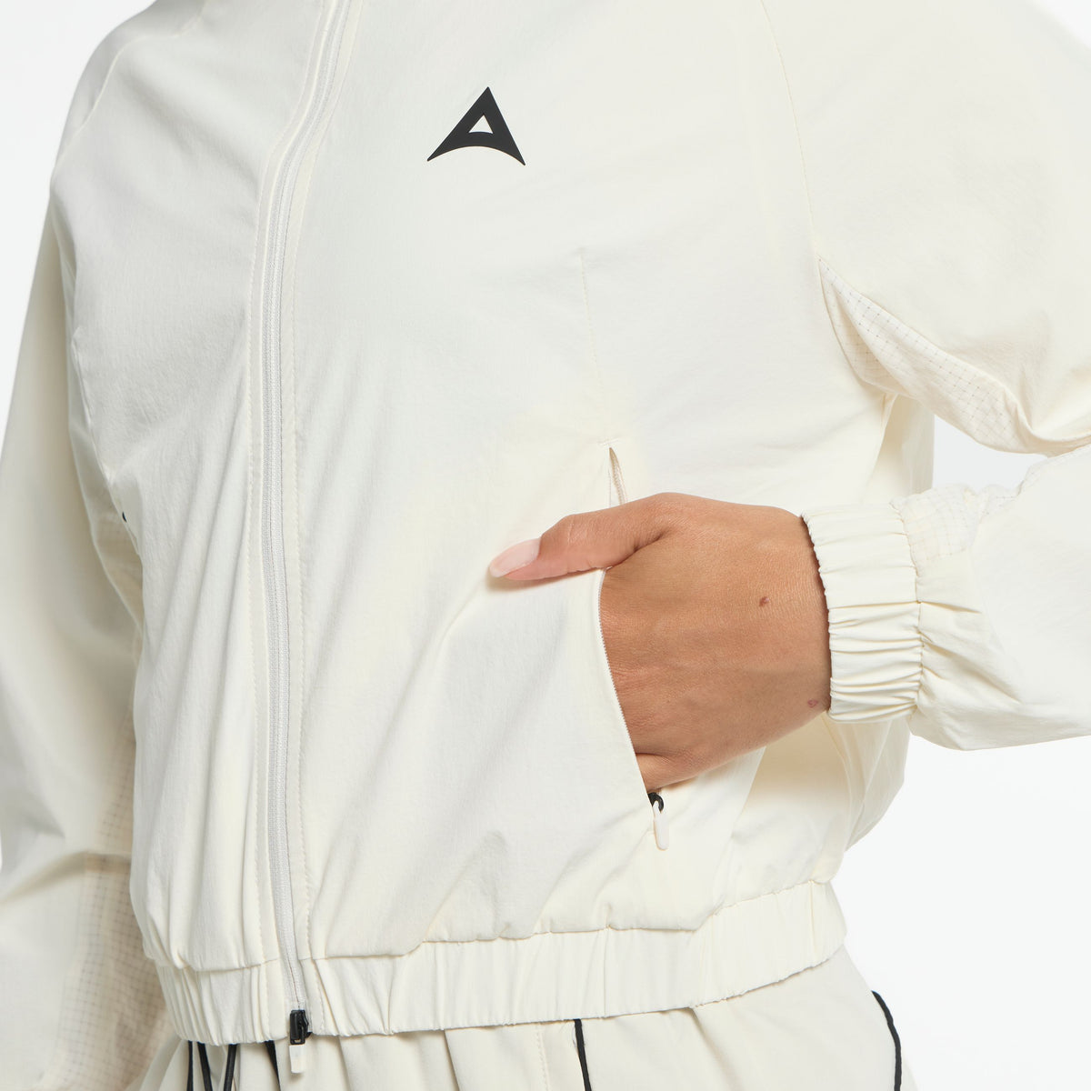 Women's Woven Jacket - Ecru