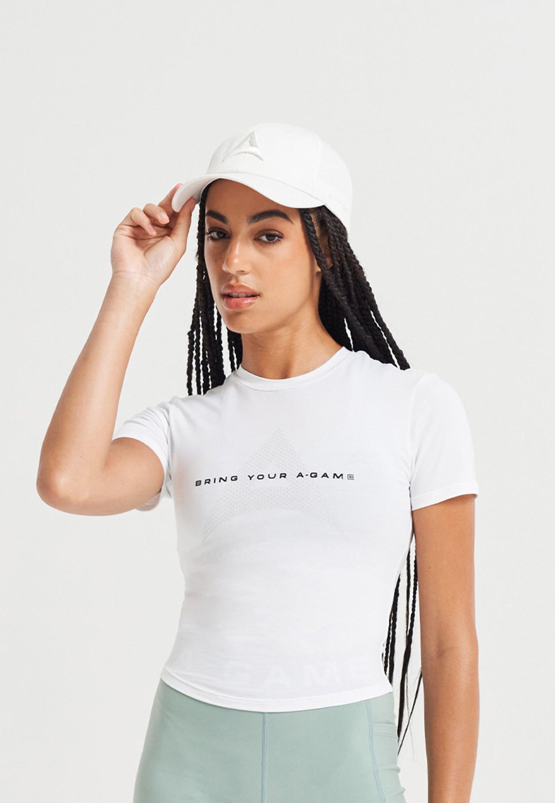 🎁 UNISEX A-GAME ICON LOGO CAP - WHITE (100% off)
