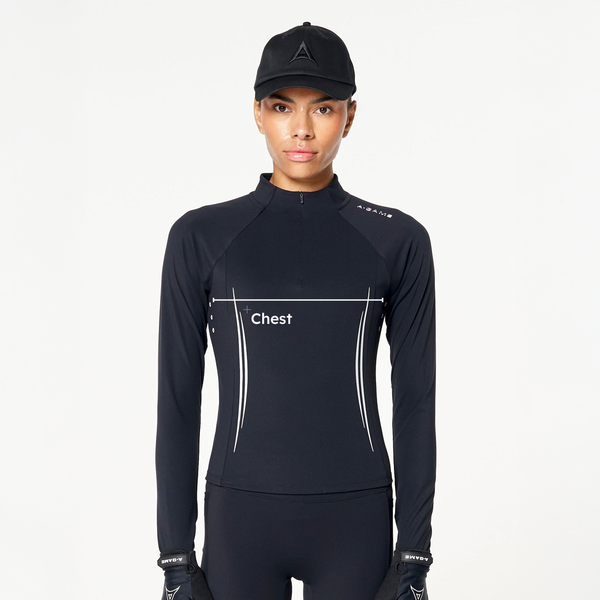 Measurement guide for Womens Tops