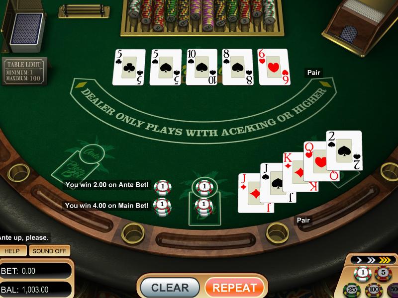 Скриншот Carribean Poker
