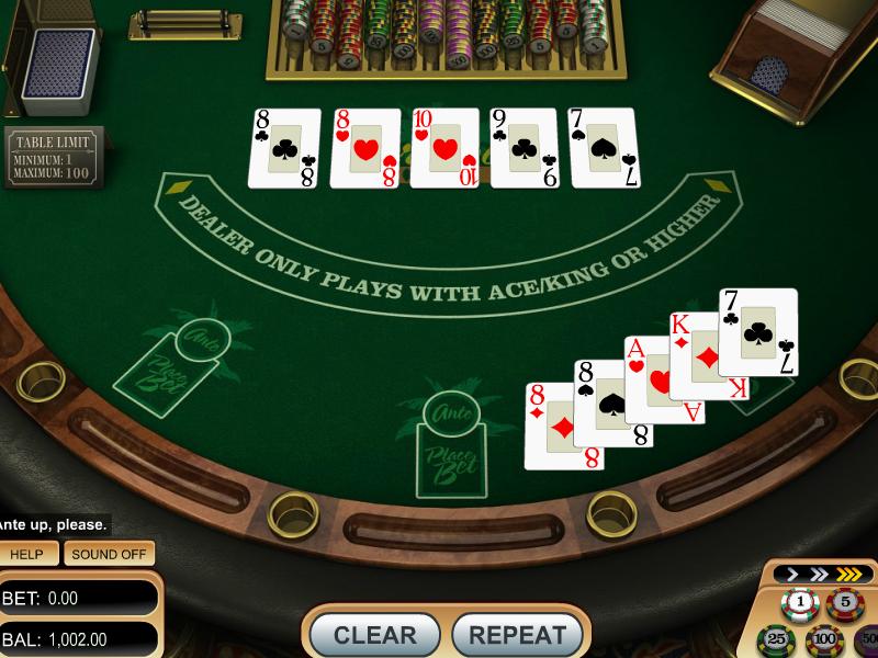 Скриншот Carribean Poker