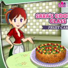 Играть Кухня Сары Фруктовый торт онлайн 