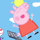 Играть Прыжки Свинки Пеппы онлайн 