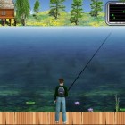 Играть Рыбалка на Озере: Зеленая лагуна онлайн 