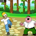 Играть Симпсон против Гриффина: Уличный бой онлайн 