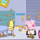 Играть Свинка Пеппа. Уборка комнаты онлайн 